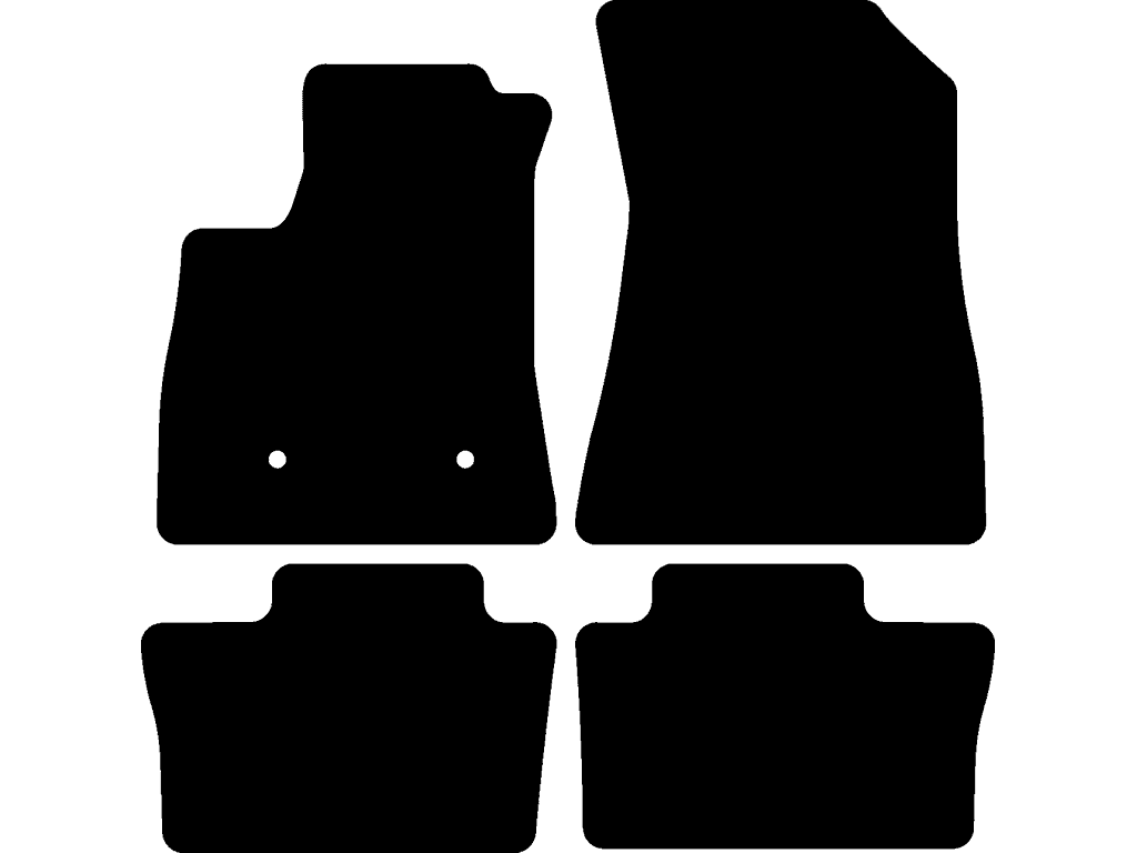 1.2 Mild hybrid / E-Tech fullhybrid | Passer til modell uten skrånende gulv (fører & passasjer)