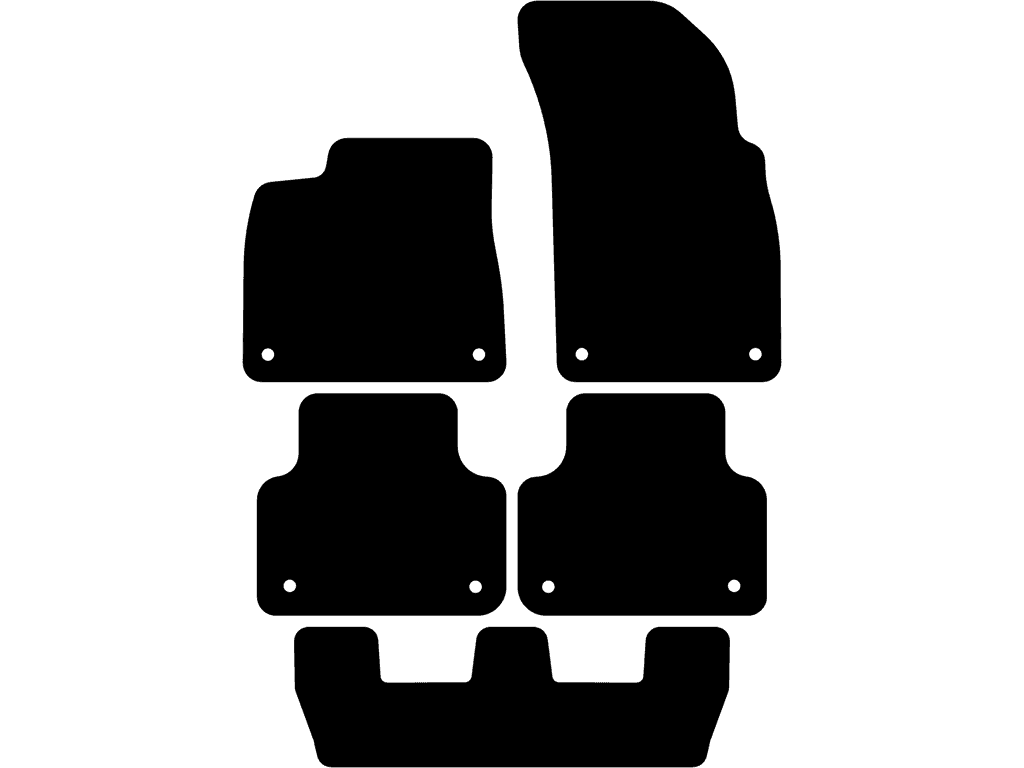 7-seter | Med feste på bakmattene