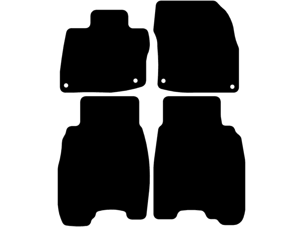 3/5-dørs | Passasjerside med feste | Festesystem: Oval spennring| Variant 2