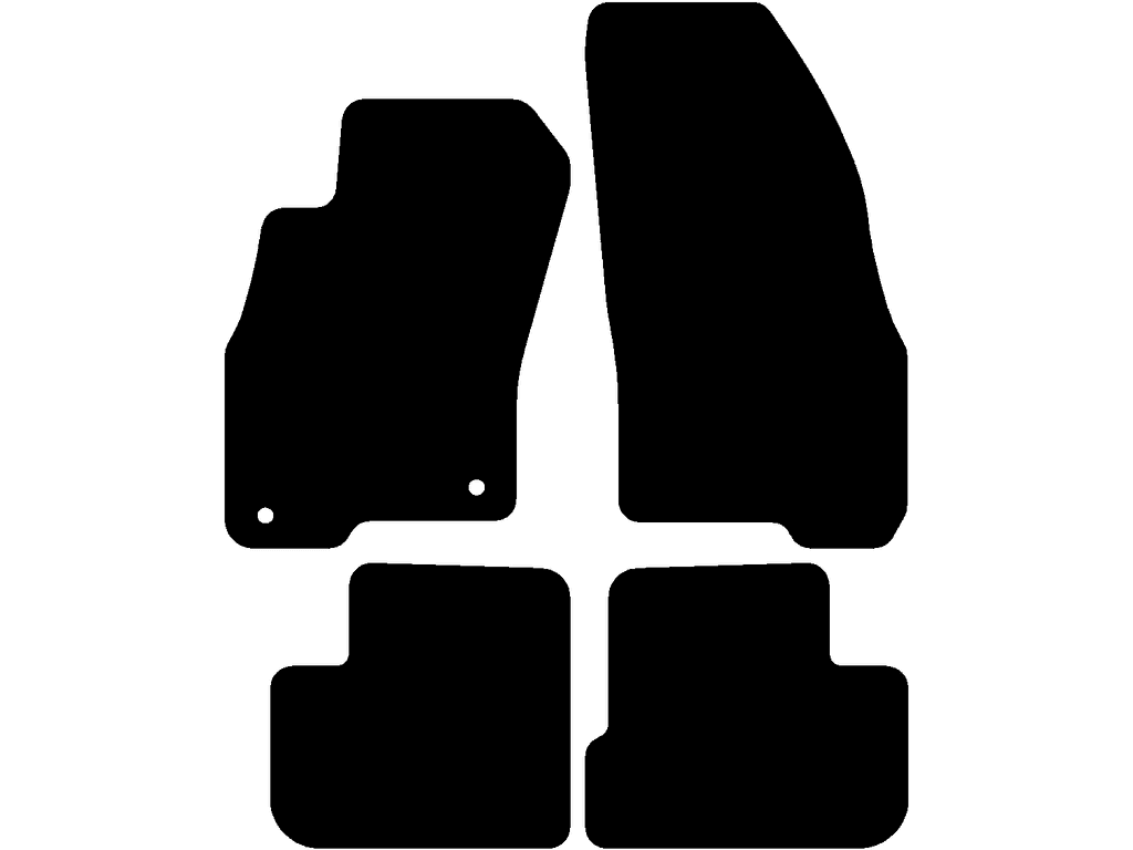 Avstand festepunkter (fører) 30,3 cm