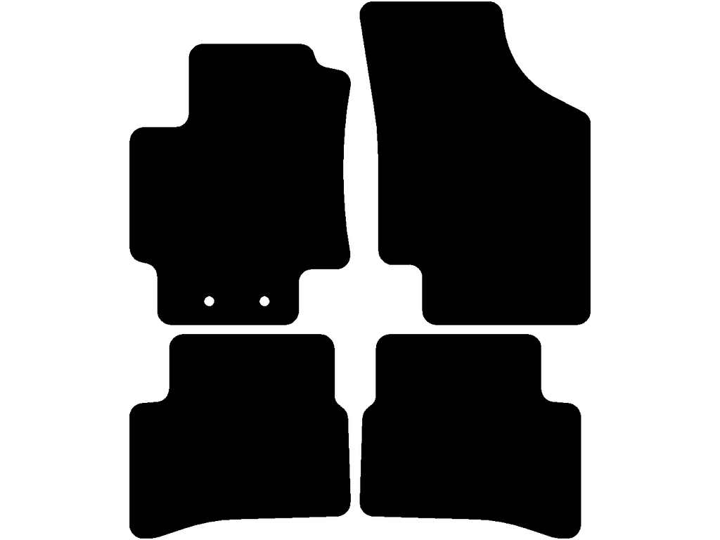 Bilmatter til Kia Rio 2005 - 2011