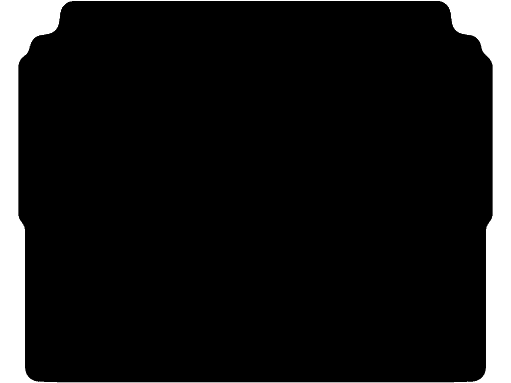 Kun kompatibel med modeller med justerbart høyt bagasjeromsgulv