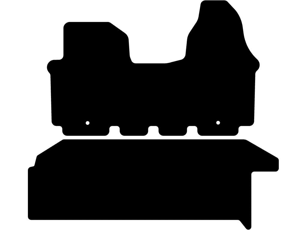 2 | Enkel skyvedør | lang akselavstand