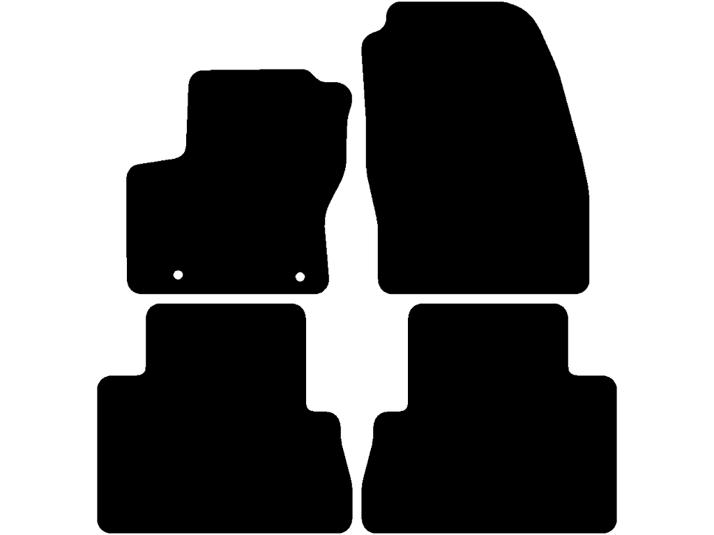 Avstand festepunkter (fører) 26,6 cm