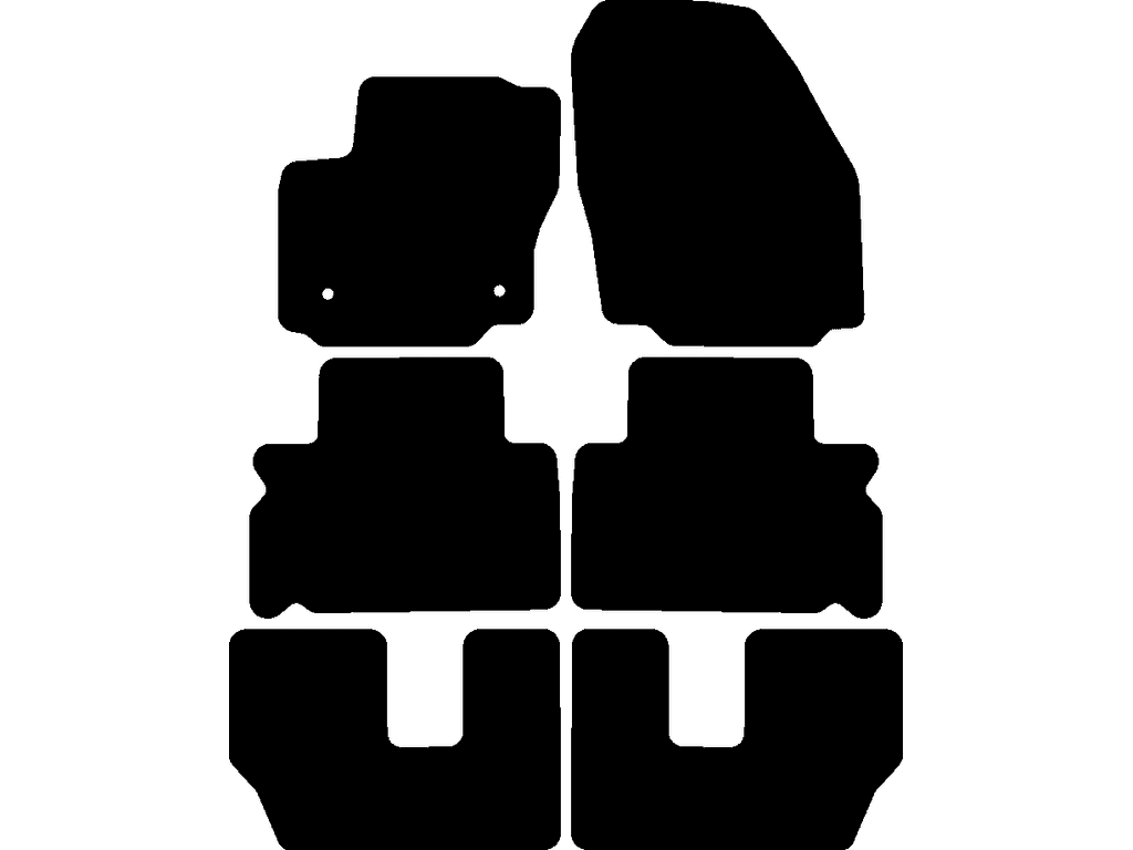 7-seter | Avstand festepunkter (fører) 25.1 cm