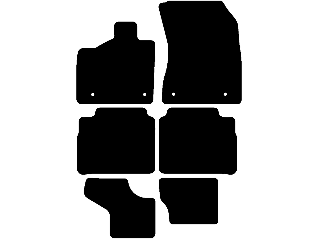 7-seter | Variant 2 | Avstand festepunkter (fører) 30,8 cm