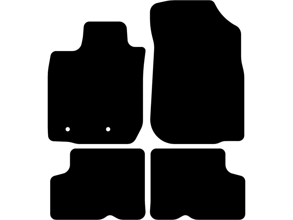 1 | Forhjulsdrift| Avstand festepunkter (fører) 21.5 cm