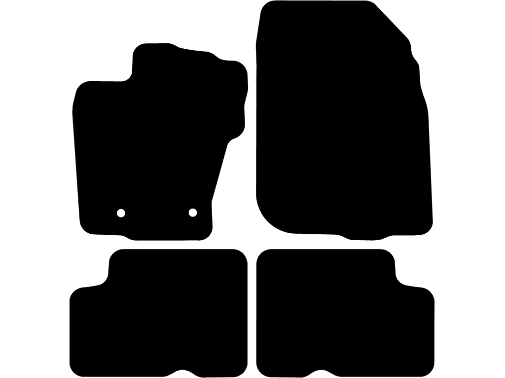 1 | Avstand festepunkter (fører) 19,5 cm