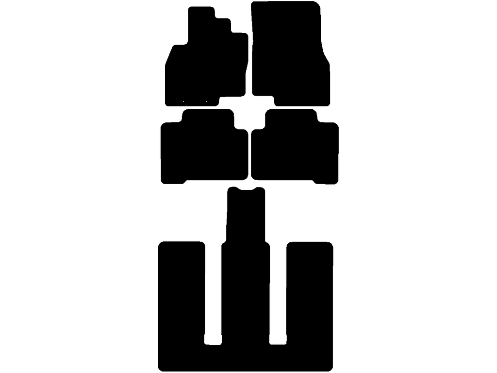 6-seter | Avstand festepunkter (fører) 13,7 cm