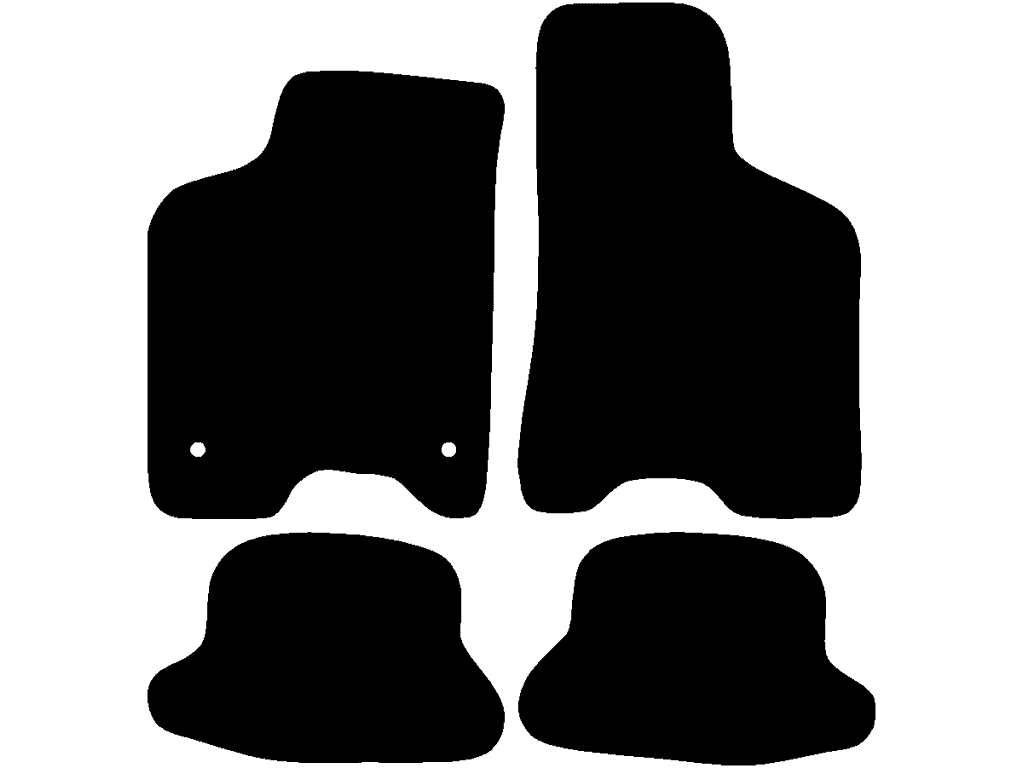 Passasjerside uten feste | Festesystem: Matteklips