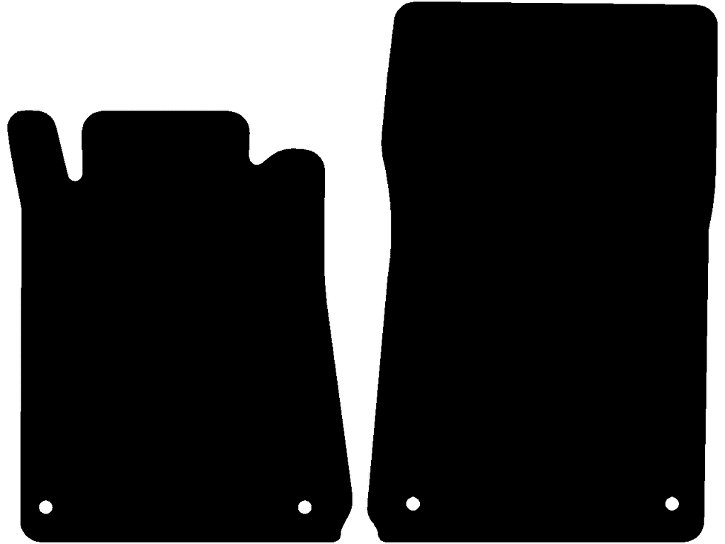 Dobbel feste | Førermatte med klaff