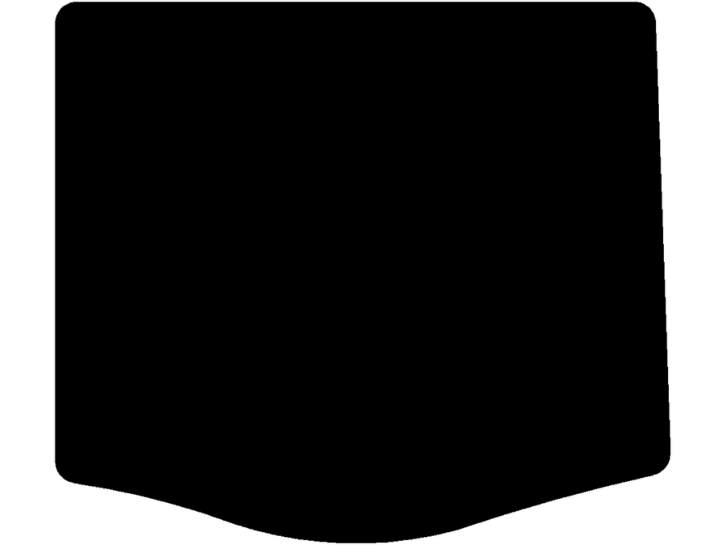 Kun kompatibel med modeller med lavt bagasjerom uten reservehjul