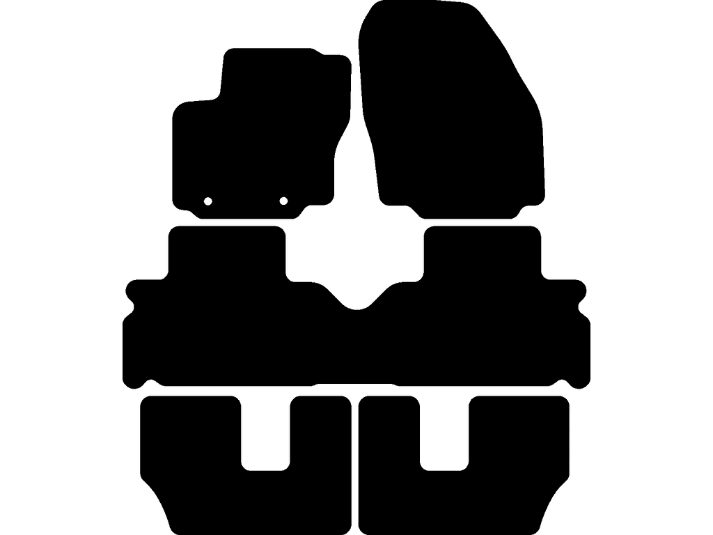 7-seter | Avstand festepunkter (fører) 22 cm