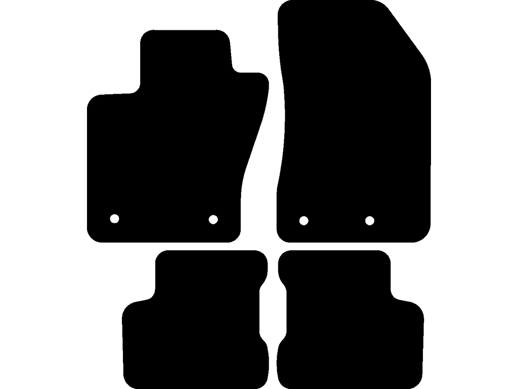 Avstand festepunkter (bijrijder) 18 cm | Variant 2