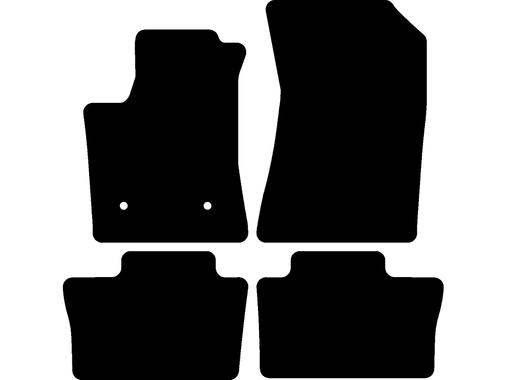 1.2 Mild hybrid / E-Tech fullhybrid | Passer til modell med skrånende gulv (fører & passasjer)