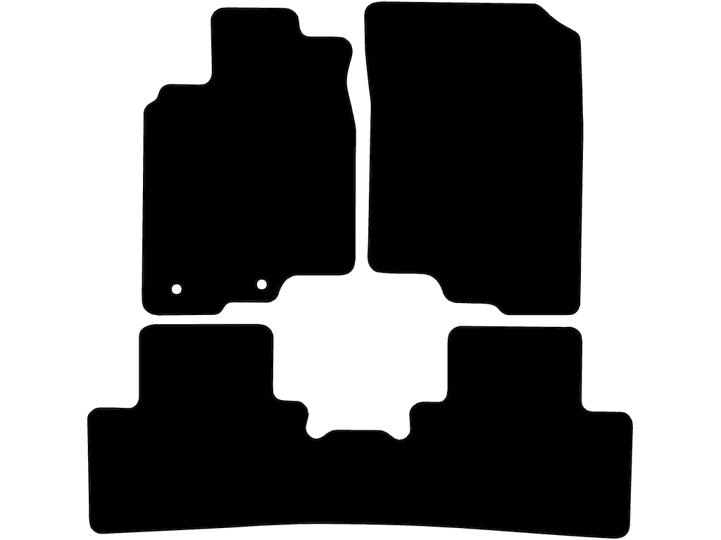 Passasjerside uten feste | Festesystem: Klips