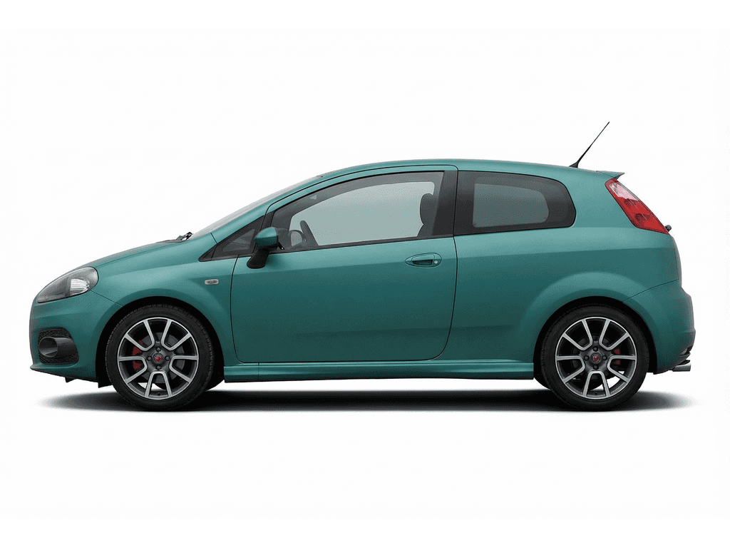 Bagasjeromsmatte til Abarth Punto 2007 - 2014
