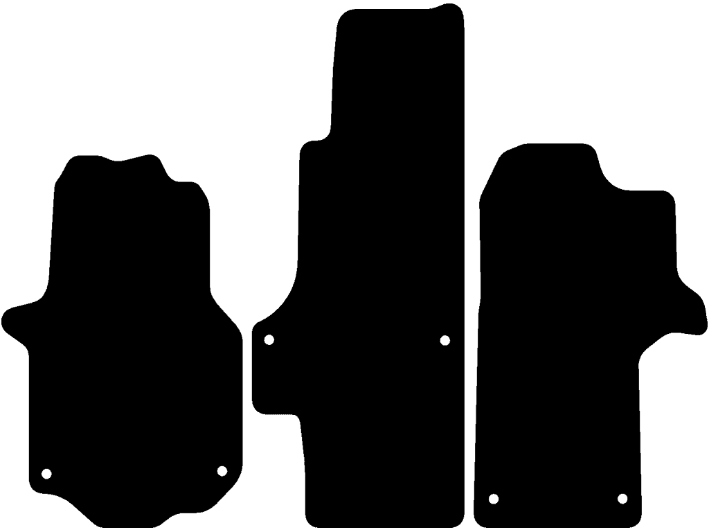 Enkelt passasjersete | Uten ekstra gulvvarme | Konvensjonell håndbrems