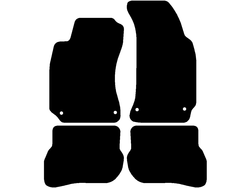 Sedan / Variant | Uten feste på bakmattene | Festesystem: Clips (med øye)