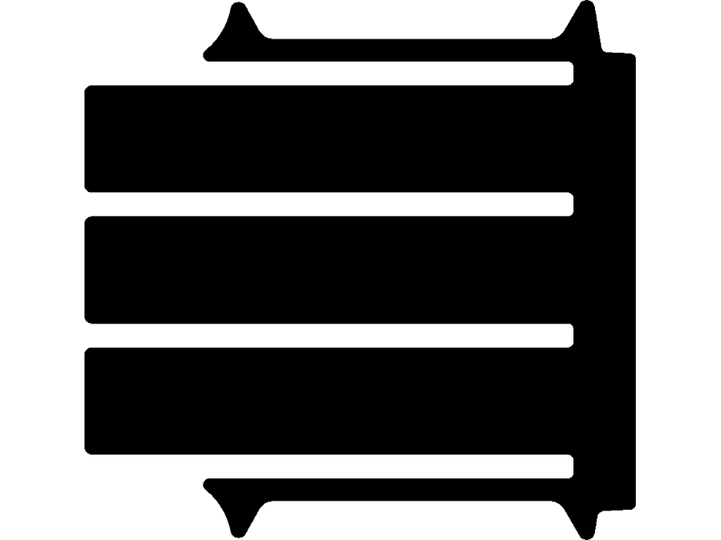 Achter | 4 rails | Doble skyvedør