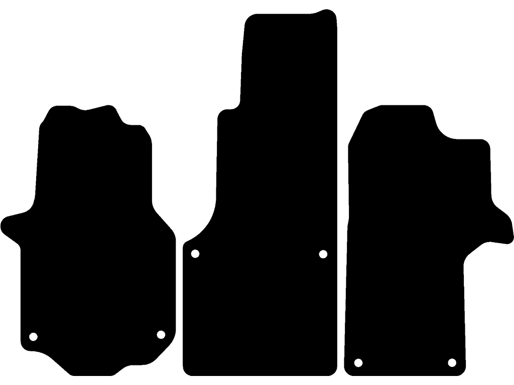 Enkelt passasjersete | Uten ekstra gulvvarme | Elektrisk håndbrems