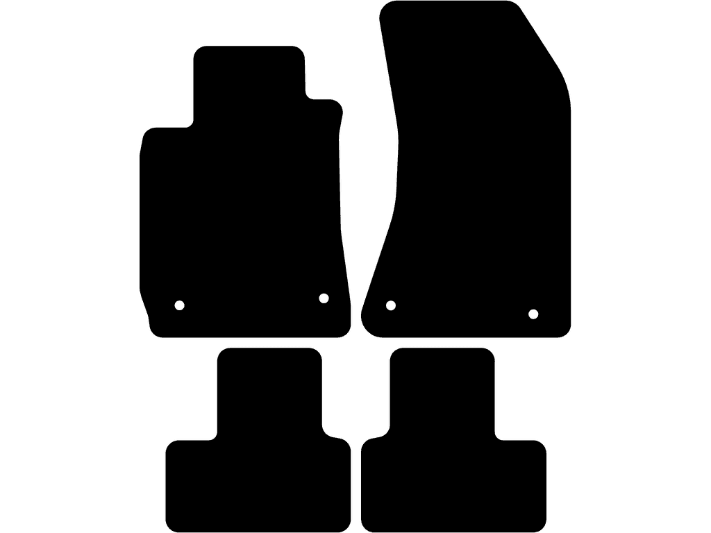 Passasjerside med feste | Festesystem: Matteklips