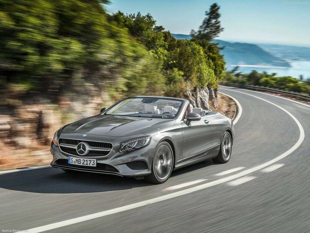Bagasjeromsmatte til Mercedes S-Klasse A217/C217 2014 - 2020