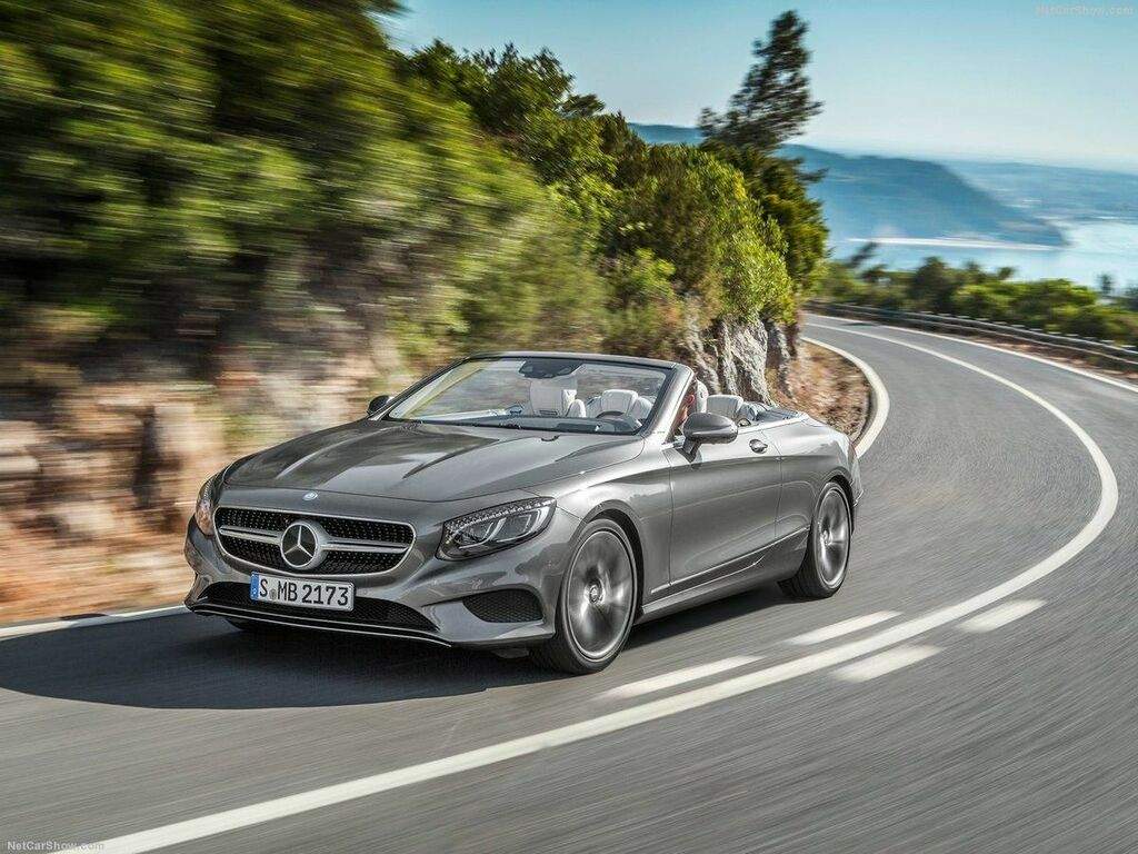 Bagasjeromsmatte til Mercedes S-Klasse A217/C217 2014 - 2020