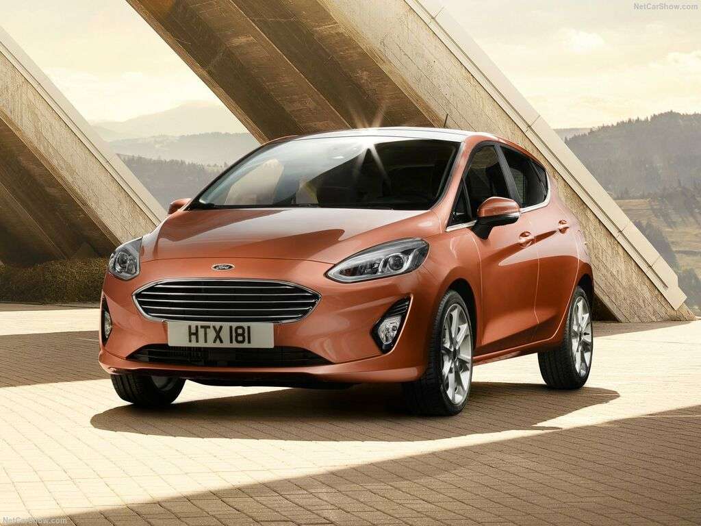 Bagasjeromsmatte til Ford Fiesta 2017 - 2023