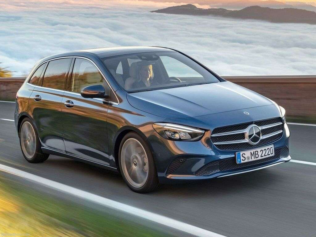 Bagasjeromsmatte til Mercedes B-Klasse W247 2019 - 2025