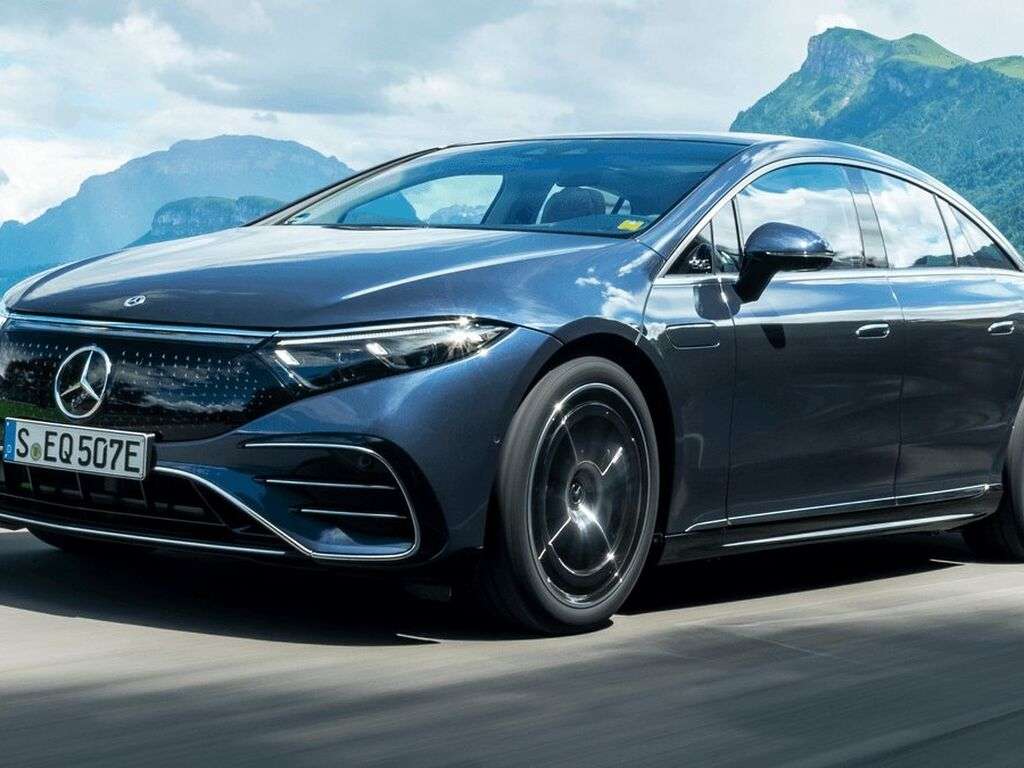 Bagasjeromsmatte til Mercedes EQS V297 2021 - 2025