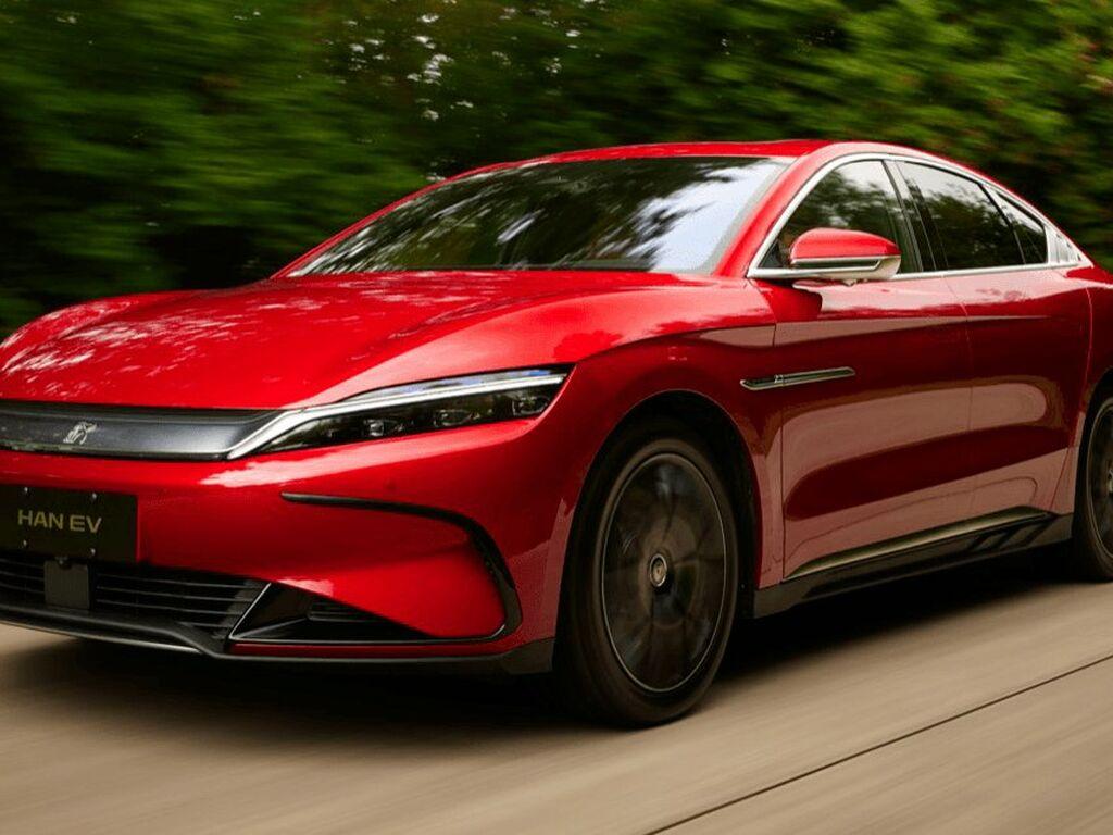 Bagasjeromsmatte til BYD Han 2022 - 2025