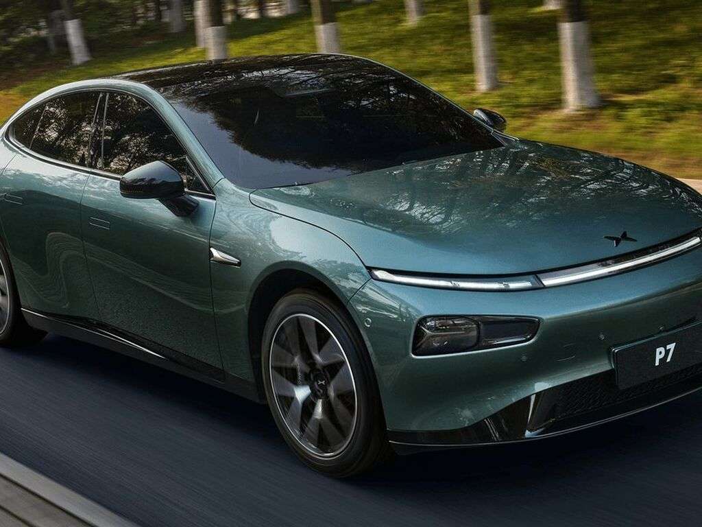 Bagasjeromsmatte til Xpeng P7 2023 - 2025