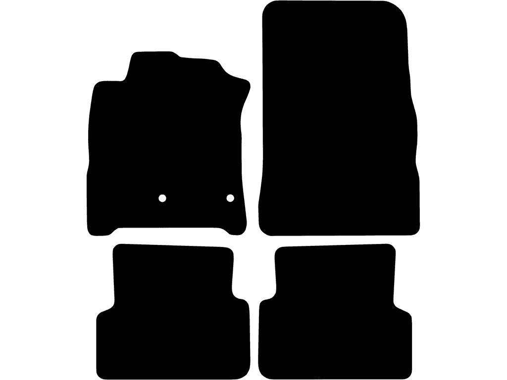 Avstand festepunkter (fører) 20,4 cm