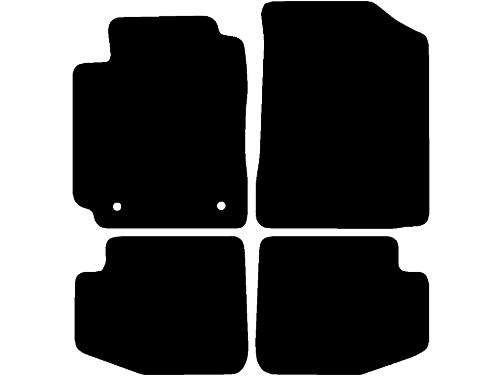 1 | 3-dørs | Variant 1 | Festesystem: Skruefestering med oval silmukke