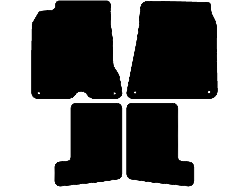 Brandstof/kofferbak knop op de deur | Festesystem: Trykknapp