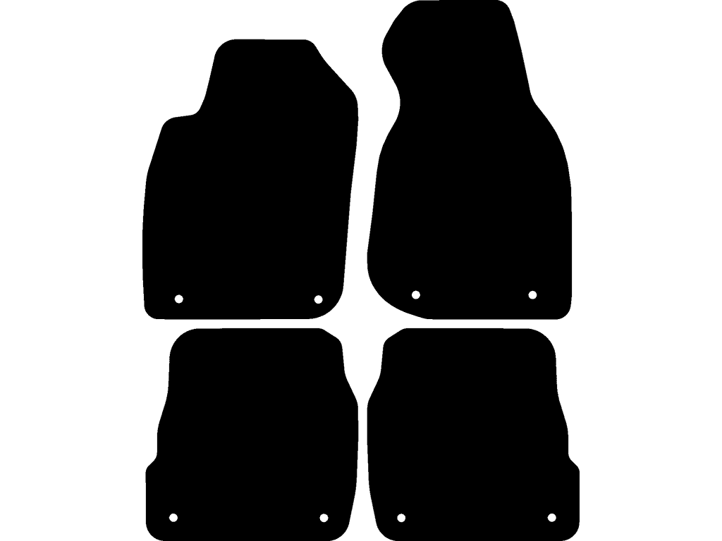 Avant / Limousine | Festesystem: Clips (med øye) | Med feste på bakmattene