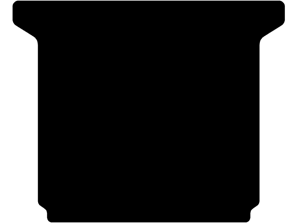 2-seter | Kun kompatibel med modeller med høyt bagasjeromsgulv