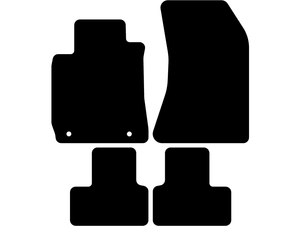 Passasjerside uten feste | Festesystem: Skruefestering med oval silmukke