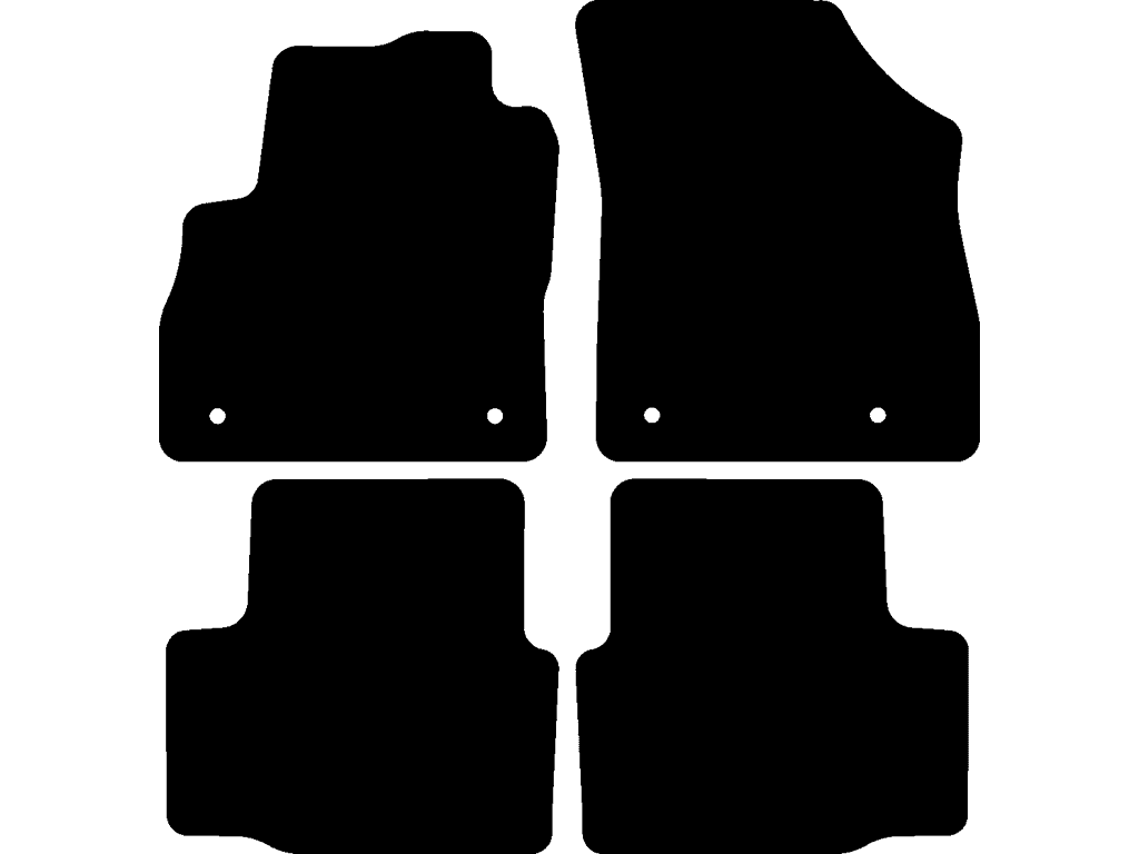 5-dørs / Station | Avstand festepunkter (fører) 35 cm