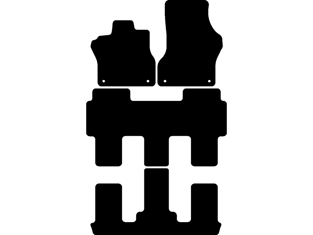 kort akselavstand | 6-seter