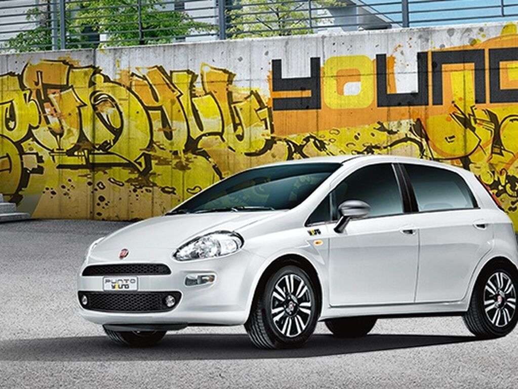 Bagasjeromsmatte til Fiat Punto 2012 - 2018