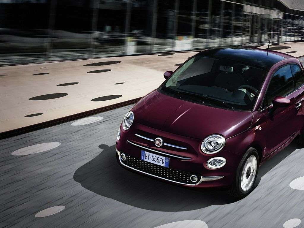 Bagasjeromsmatte til Fiat 500 2015 - 2020