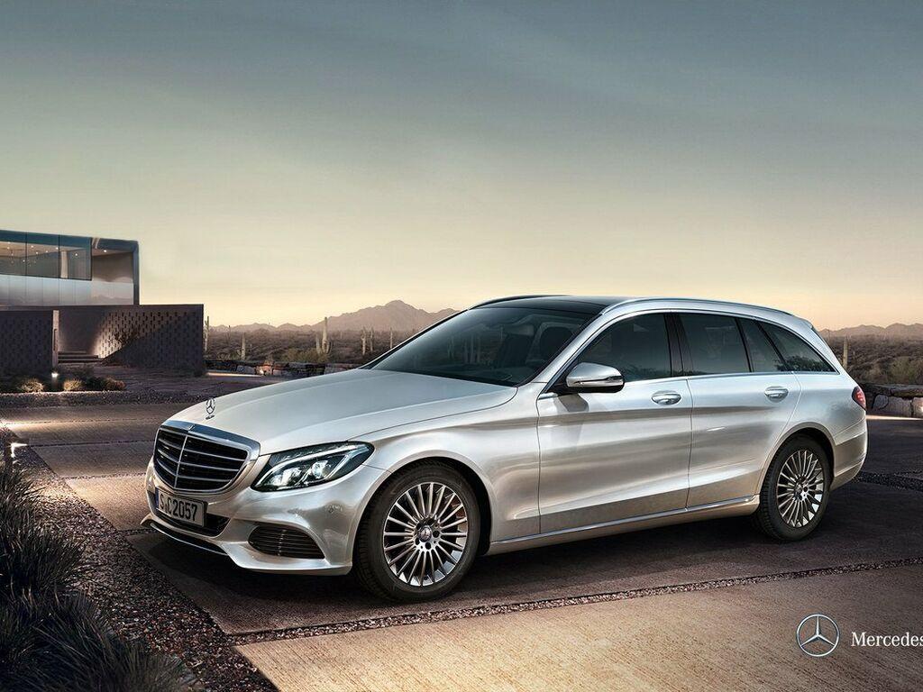 Bagasjeromsmatte til Mercedes C-Klasse W205/S205 2014 - 2021