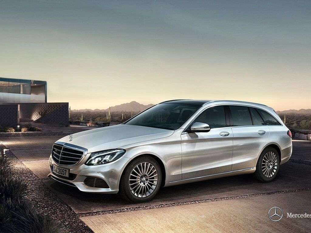 Bagasjeromsmatte til Mercedes C-Klasse W205/S205 2014 - 2021