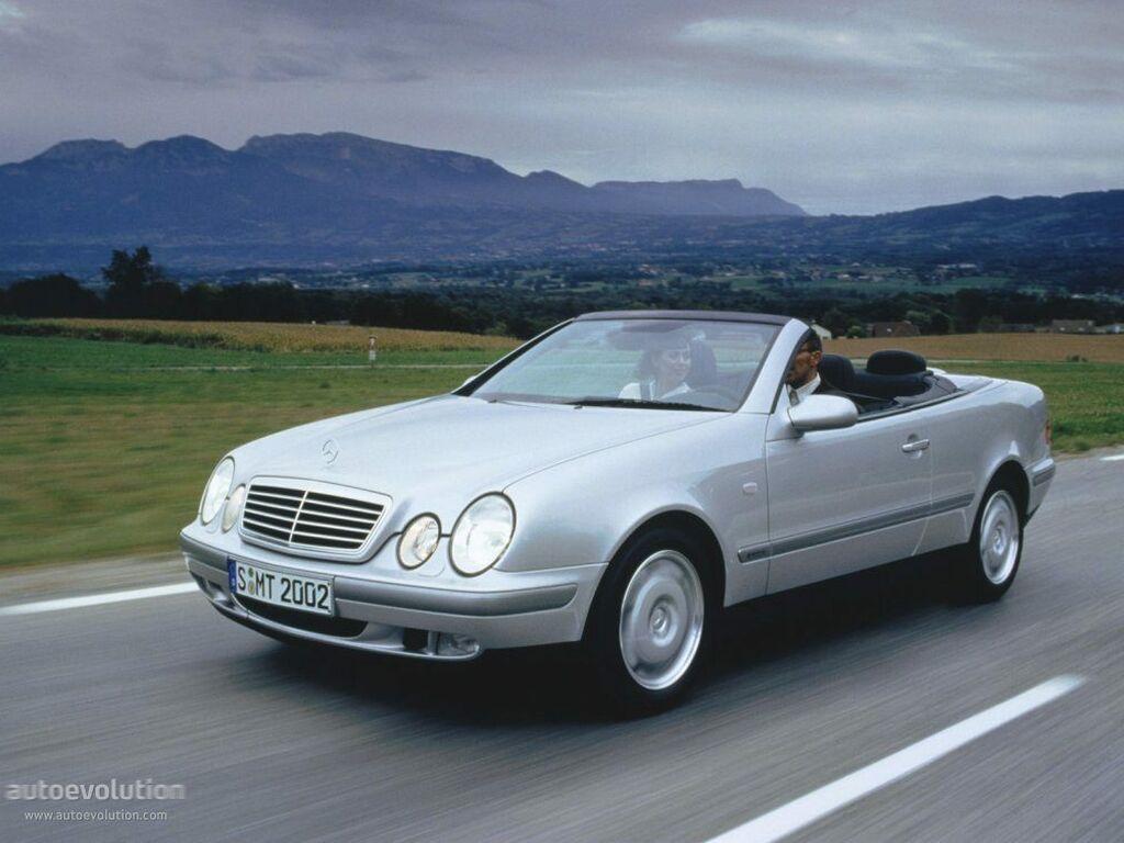 Bagasjeromsmatte til Mercedes CLK A208/C208 1998 - 2003
