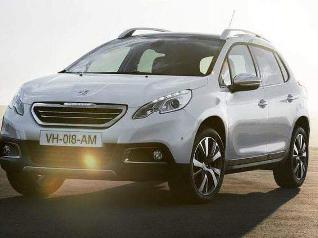 Bagasjeromsmatte til Peugeot 2008 2013 - 2016