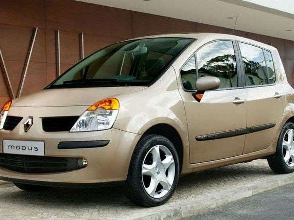 Bagasjeromsmatte til Renault Modus/Grand Modus 2004 - 2012