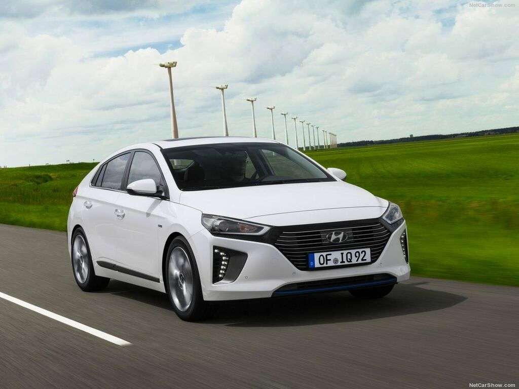 Bagasjeromsmatte til Hyundai Ioniq 2016 - 2022