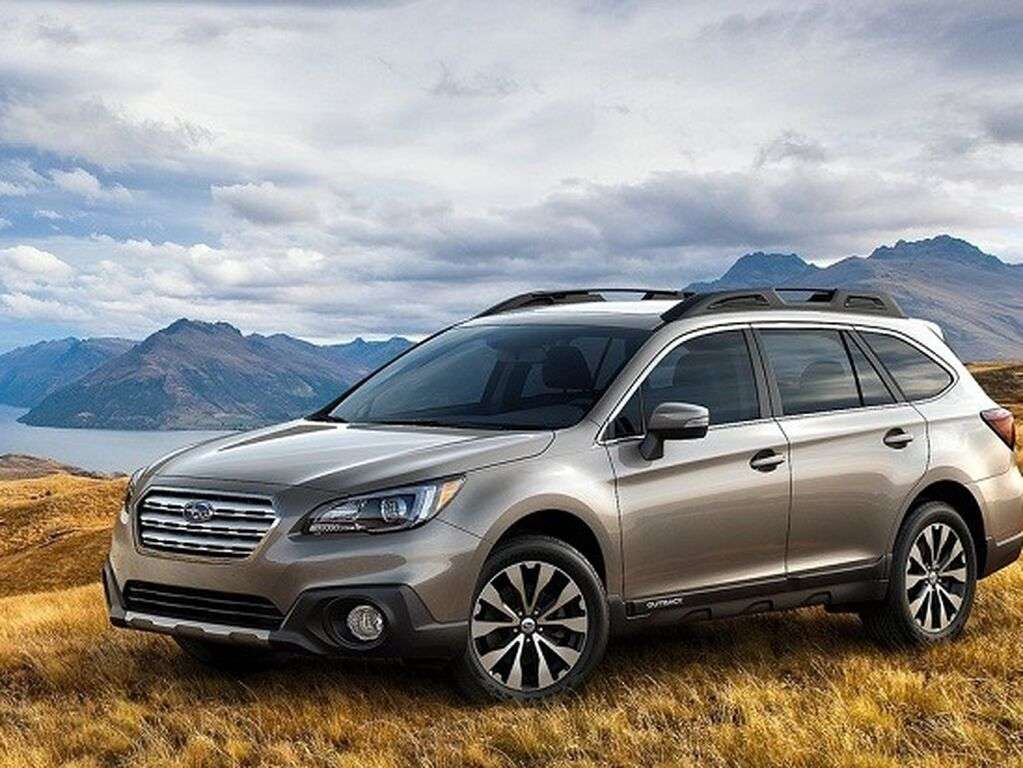 Bagasjeromsmatte til Subaru Outback 2015 - 2021